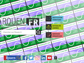 'rouen.fr' screenshot