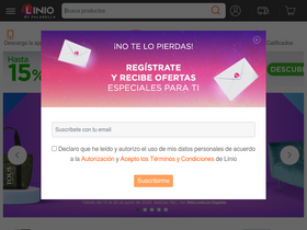 'linio.com.co' screenshot