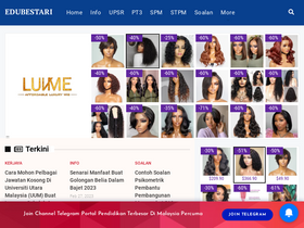 'edubestari.com' screenshot