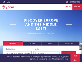 'greca.co' screenshot