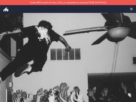 'runforcoverrecords.com' screenshot