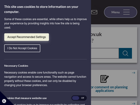 'braintree.gov.uk' screenshot