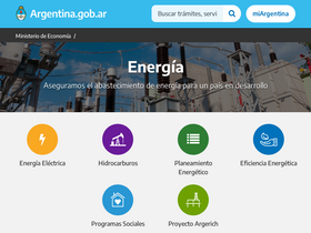 'energia.gob.ar' screenshot
