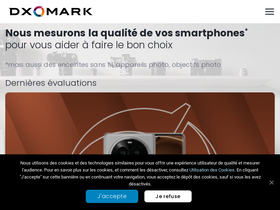 'dxomark.fr' screenshot