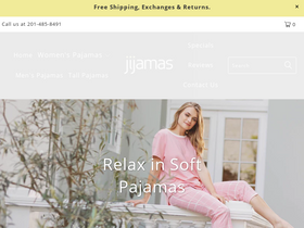 jijamas.com homepage screenshot
