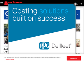 'masstransitmag.com' screenshot