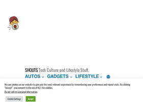 'mikeshouts.com' screenshot