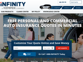 'agency.infinityauto.com' screenshot
