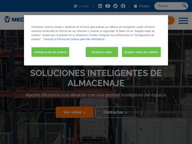'mecalux.es' screenshot