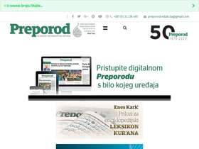 'preporod.com' screenshot