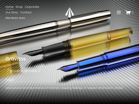 'gravitaspens.com' screenshot