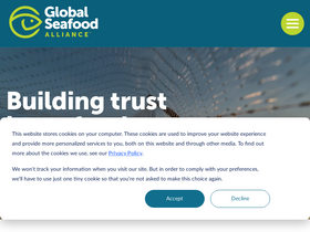 'globalseafood.org' screenshot