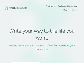 'writers.work' screenshot