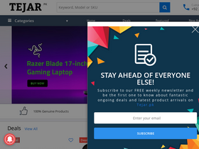 'tejar.pk' screenshot