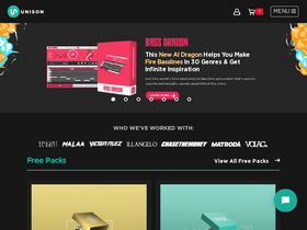 'unison.audio' screenshot