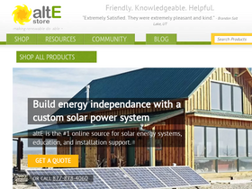 'altestore.com' screenshot