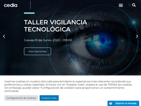 'cedia.edu.ec' screenshot