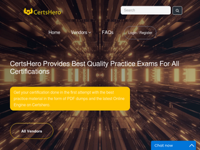 'certshero.com' screenshot