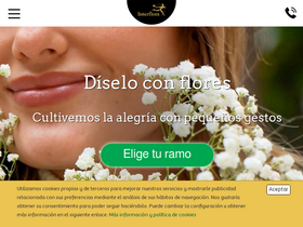 'interflora.es' screenshot