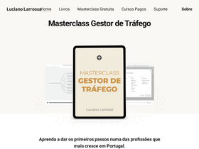 'lucianolarrossa.com' screenshot