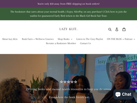 lazyandlit.co homepage screenshot