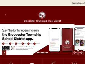 'gloucestertownshipschools.org' screenshot
