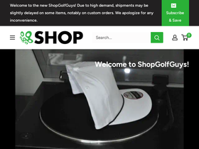 shopgolfguys.com homepage screenshot