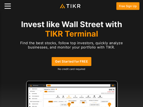 'tikr.com' screenshot