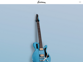 'eastmanguitars.com' screenshot