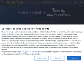 'jeuxonline.info' screenshot