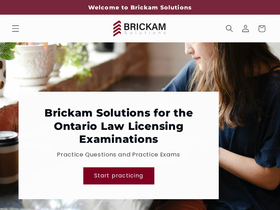 Brickam Solutions website screenshot