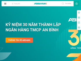 'abbank.vn' screenshot
