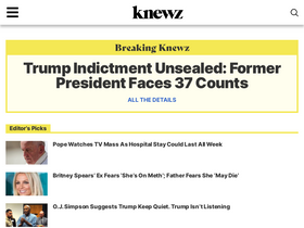 'knewz.com' screenshot