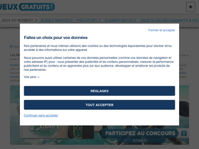 'jeux-gratuits.com' screenshot