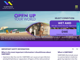 'vabysmo.com' screenshot