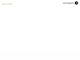 'geeksinaction.com.br' screenshot