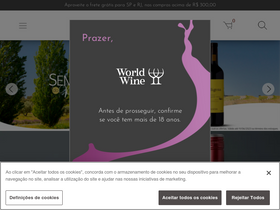 'worldwine.com.br' screenshot