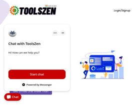 'toolszen.com' screenshot