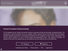 'lumifydrops.com' screenshot