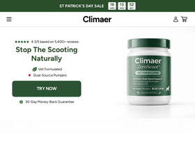 climaer.com homepage screenshot