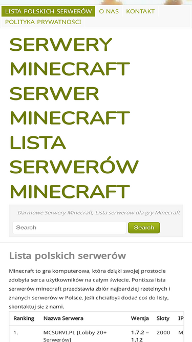 serweryminecraft.com.pl