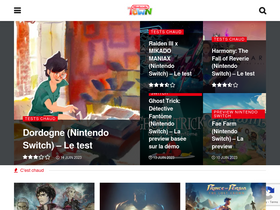 'nintendo-town.fr' screenshot