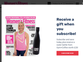 'womensfitness.co.uk' screenshot