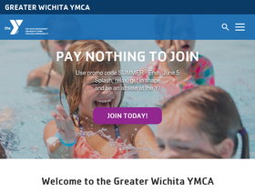 'ymcawichita.org' screenshot