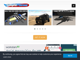 'simpleplanes.com' screenshot