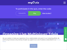 'myquiz.ru' screenshot