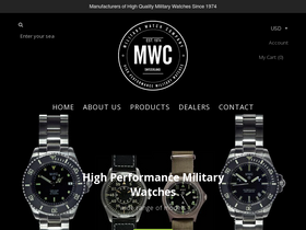 'mwcwatches.com' screenshot