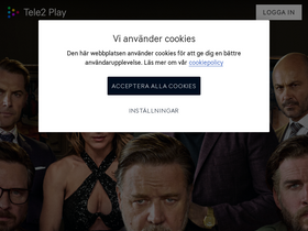 'tele2play.se' screenshot