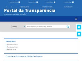 'portaldatransparencia.gov.br' screenshot