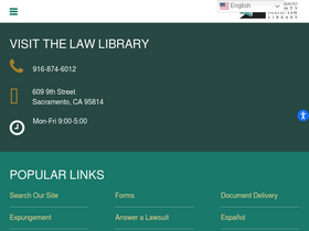 'saclaw.org' screenshot